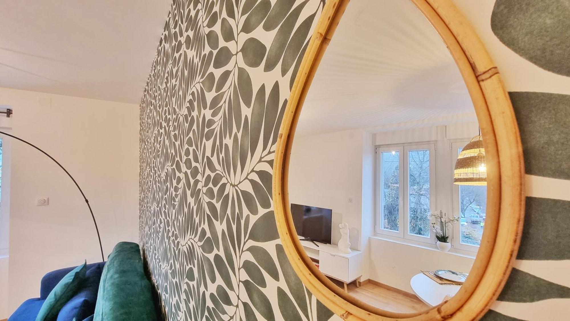 La Buhl Verte - Chic Et Moderne - Calme - Fibre - Relax Bnb Ngoại thất bức ảnh